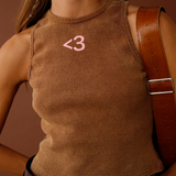 A Love Archive Chocolate Tank Top