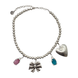 Queen Necklace Silver