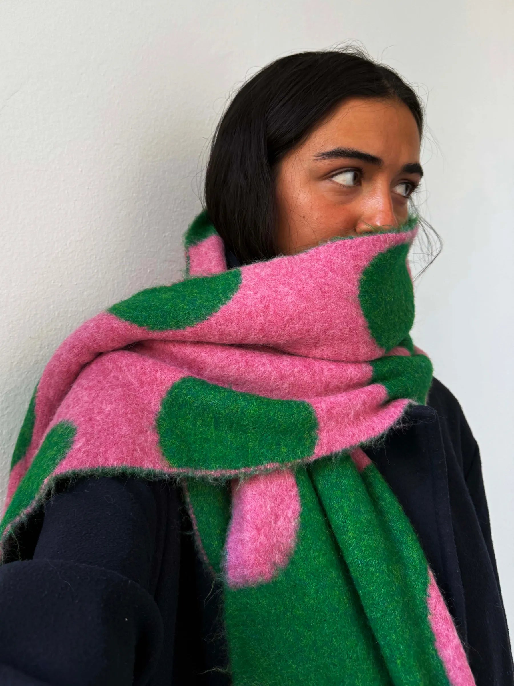 Marieta Pink Scarf