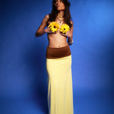Amapolas Dress/Skirt - Brown&Yellow
