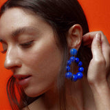 Sol de Caramelo Blue Earrings