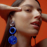 Romancera Blue Earrings