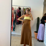 Amapolas Dress/Skirt - Brown&Yellow