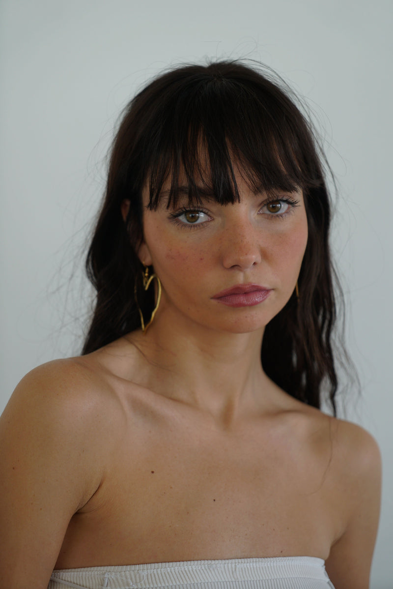 Melted Heart Earrings