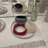 Ribbon White Bracelet