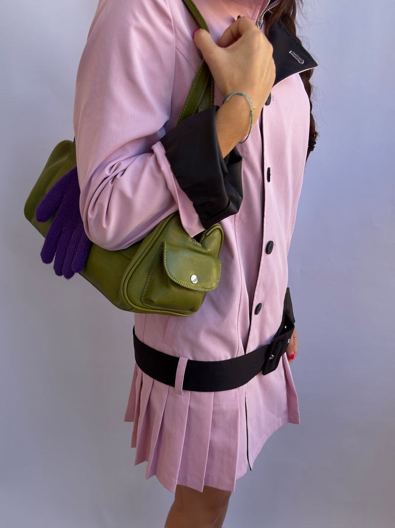 Bet Pink Trench Coat