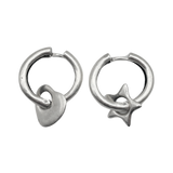 Tell my Heart Earrings Silver