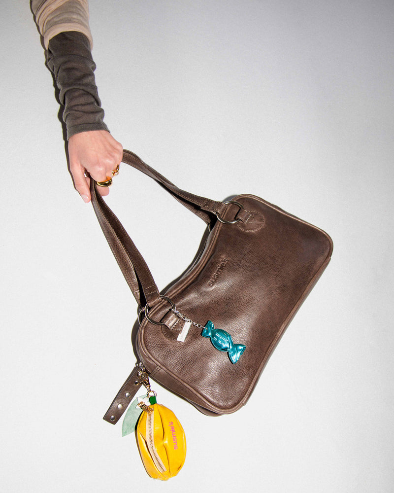 Lemon Pouch Key Charm