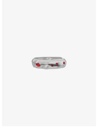 Abbey Silver Organic Ring