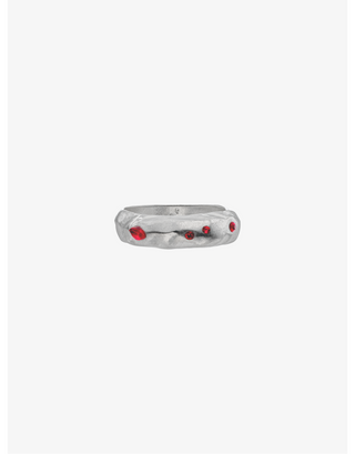 Abbey Silver Organic Ring