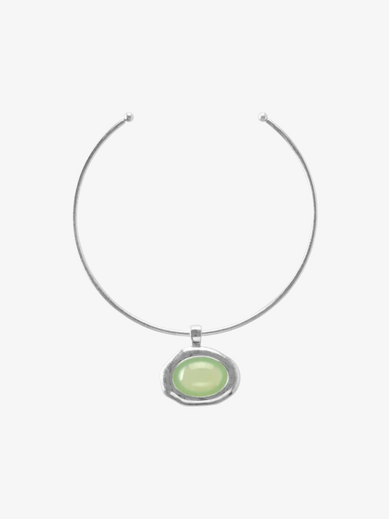 Alba Green Necklace