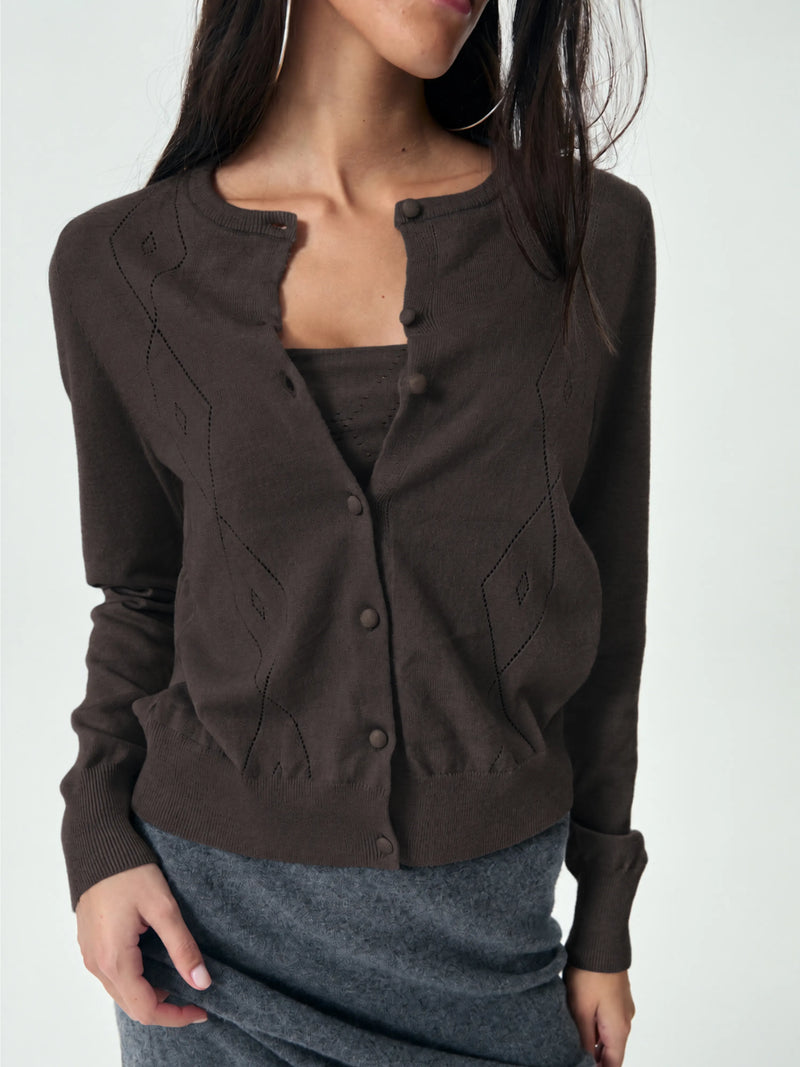 Abbot Brown Sweater