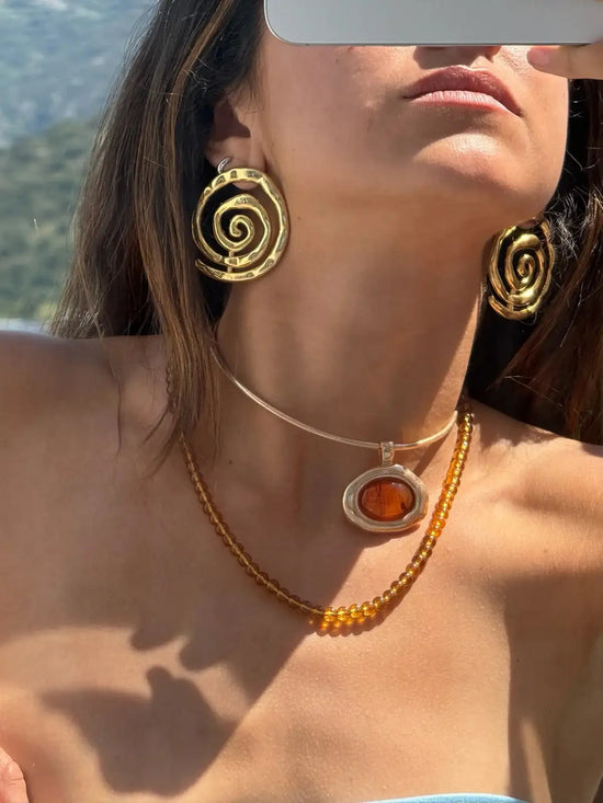 Alba Ambar Necklace
