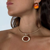 Alba Ambar Necklace