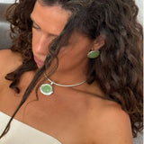 Alba Green Necklace