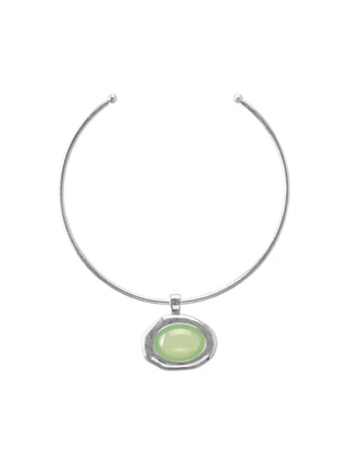 Alba Green Necklace