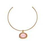 Alba Pink Necklace