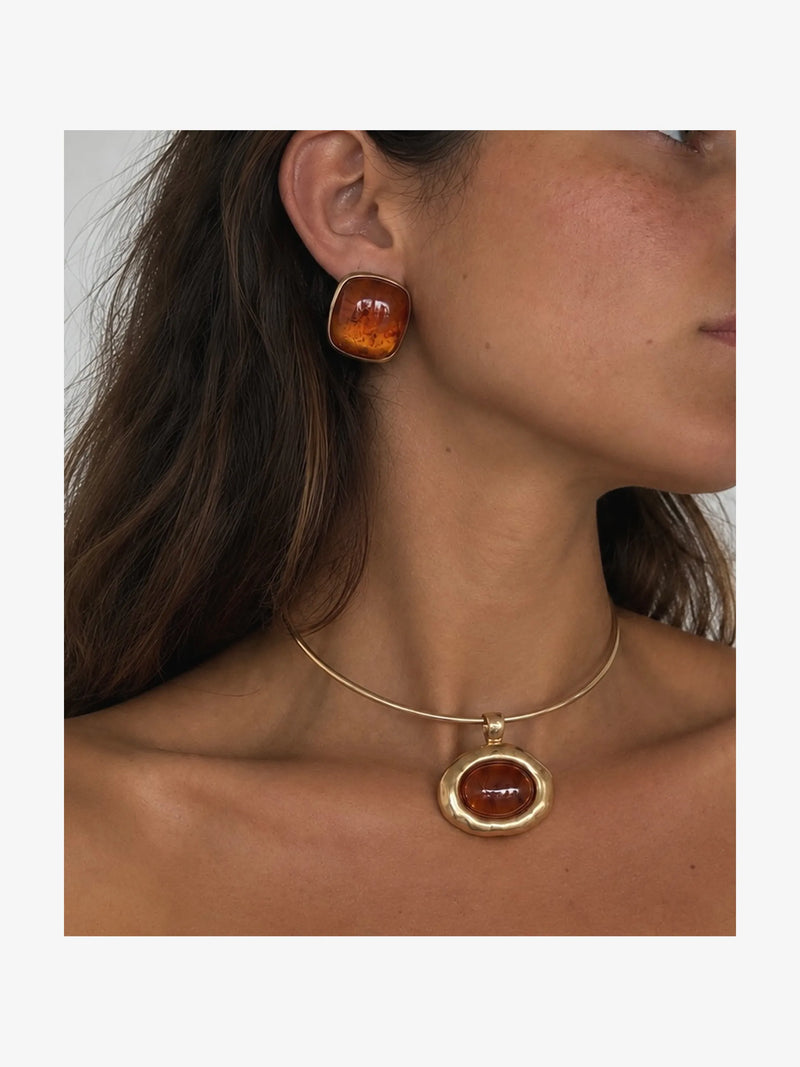 Alba Ambar Necklace