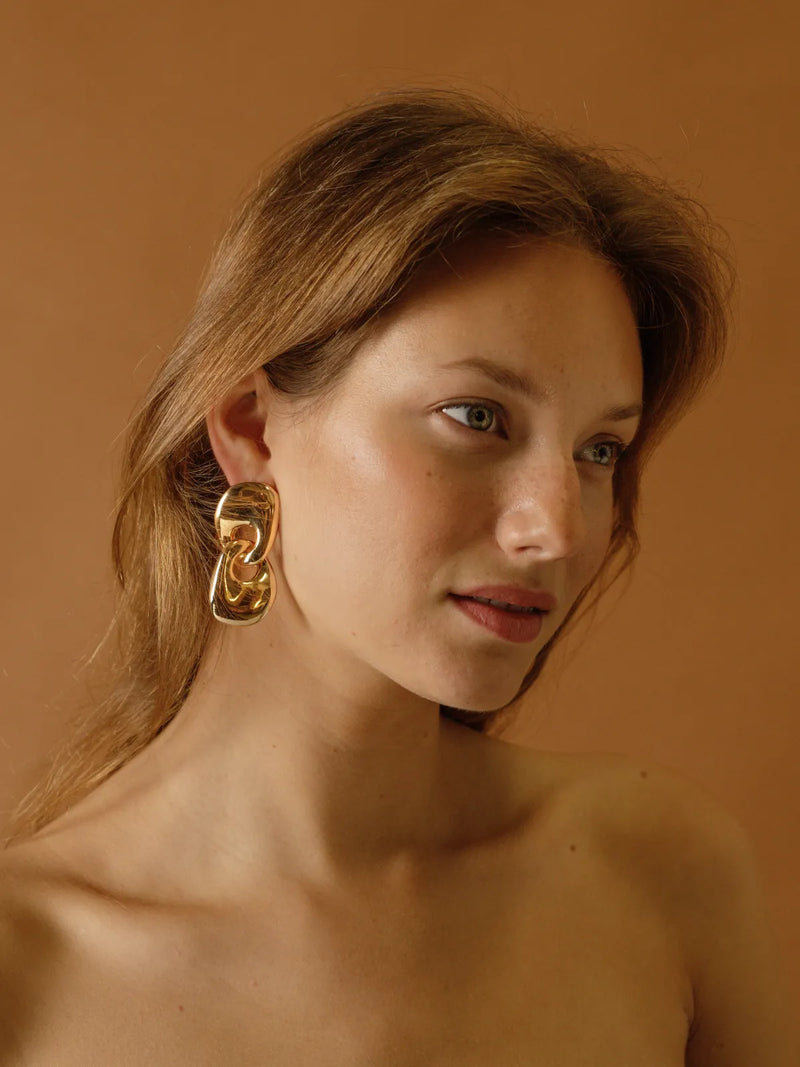 Aria Gold Earrings