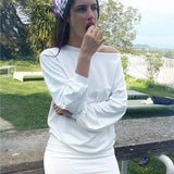 Aria White Dress
