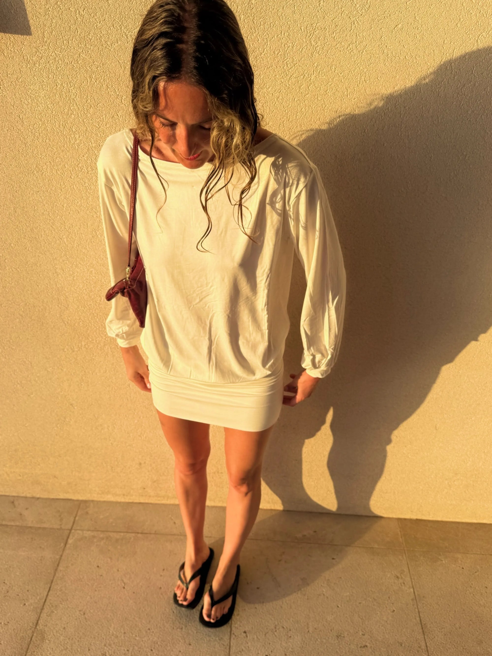 Aria White Dress
