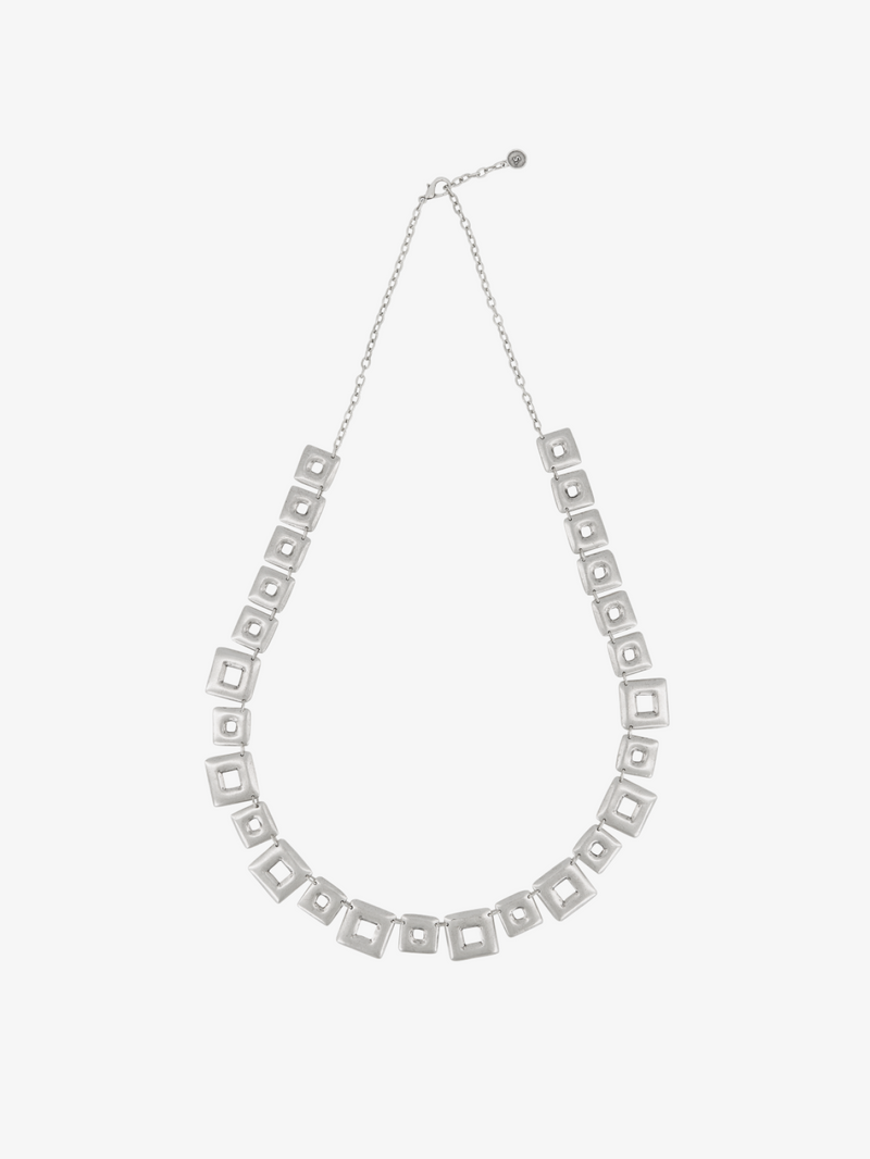 Breezy Silver Neckalce/Belt