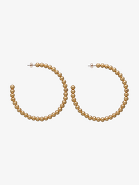 Bubbly Gold Earrings