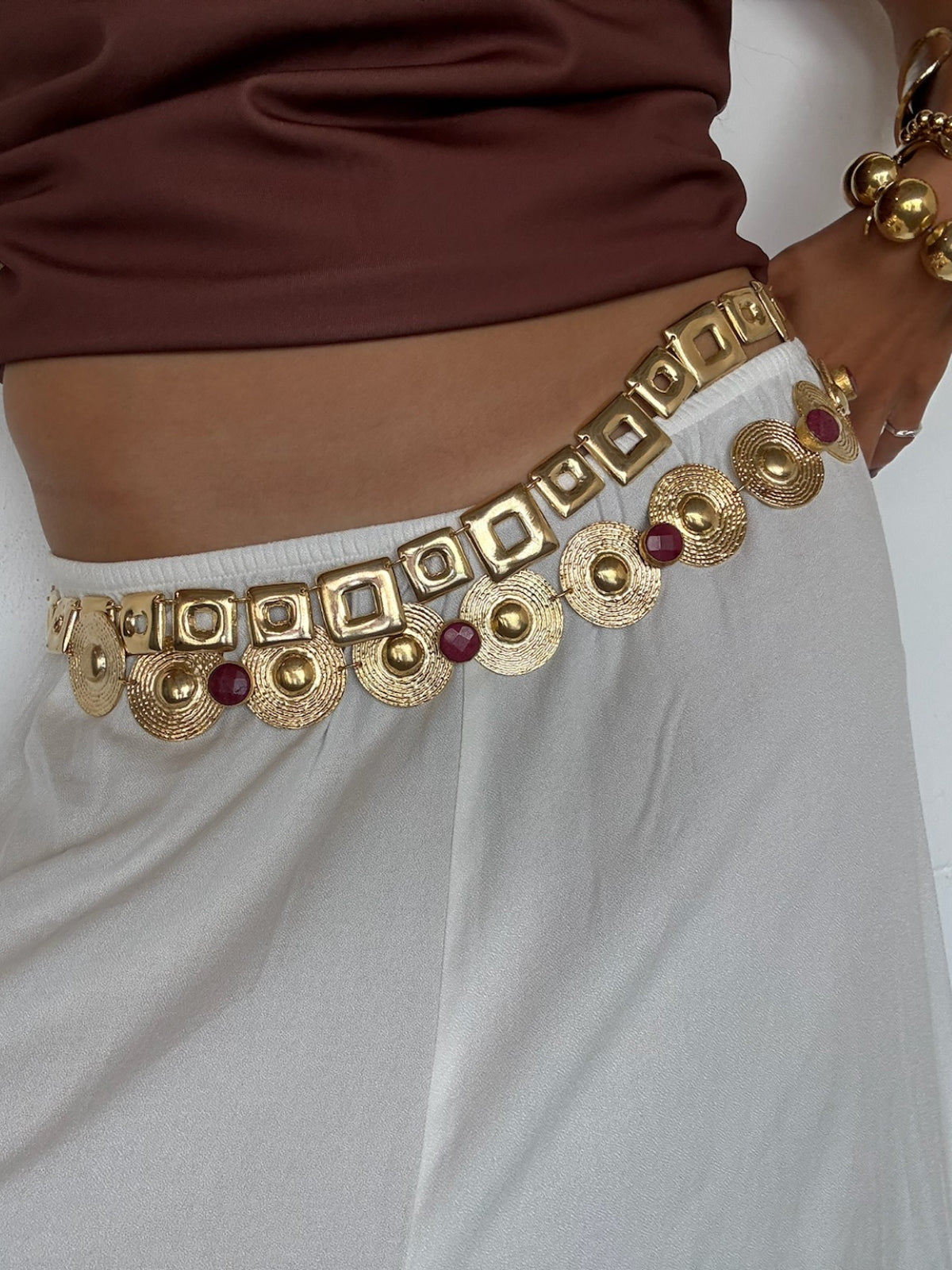 Breezy Gold Neckalce/Belt