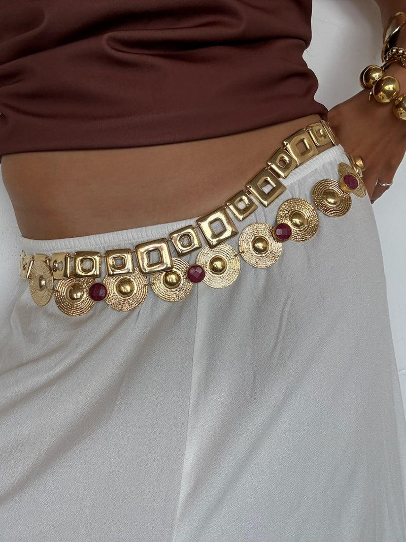 Breezy Gold Neckalce/Belt