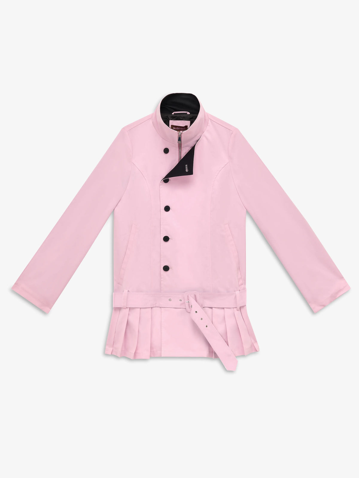 Bet Pink Trench Coat