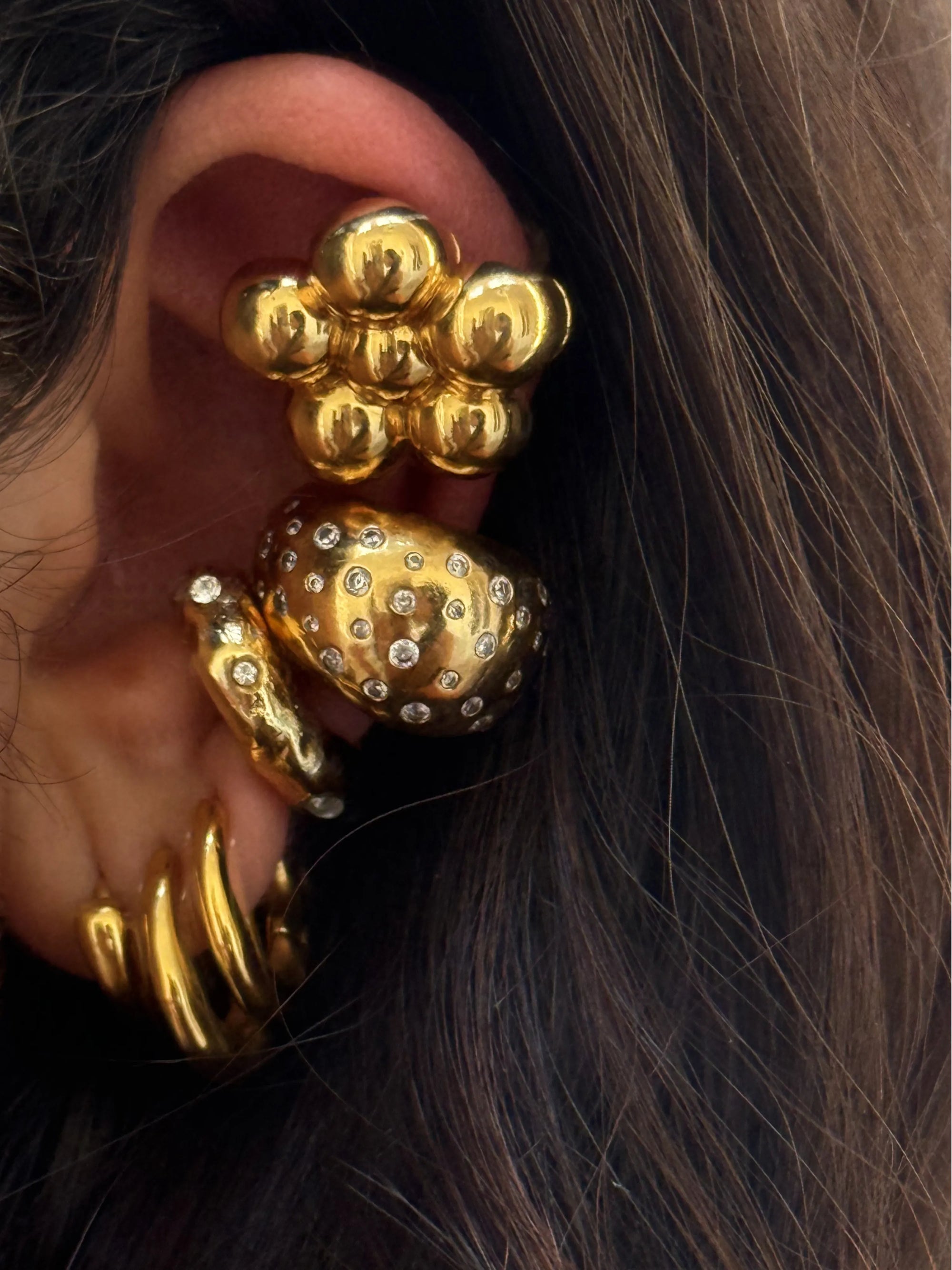 Blink Gold Ear Cuff