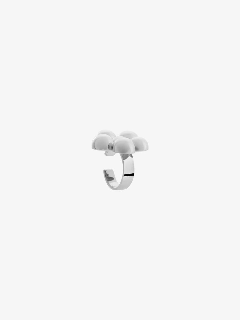 Bloom Silver Ear Cuff