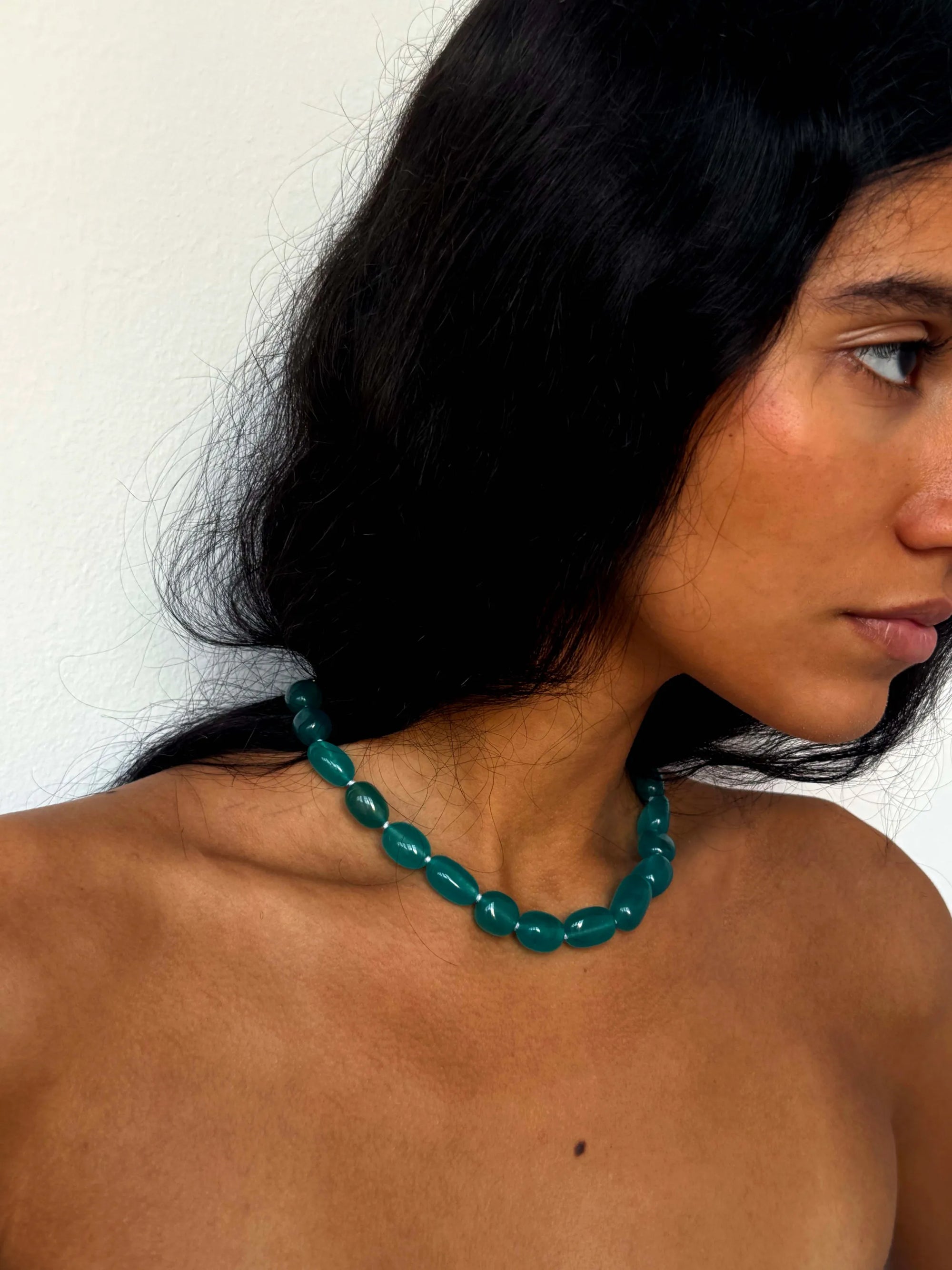 Blossom Aqua Necklace