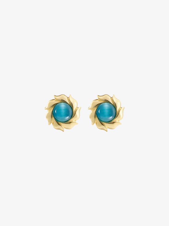 Blue Dot Orecchini