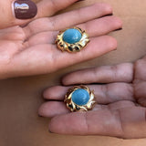 Blue Dot Boucles d'oreilles