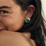 Blue Dot Boucles d'oreilles