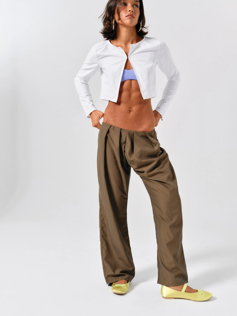 Bree Olive Green Pants