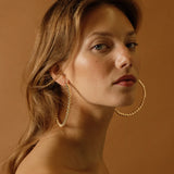 Bubbly Gold Earrings