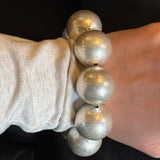 Snowball Silver Bracelet