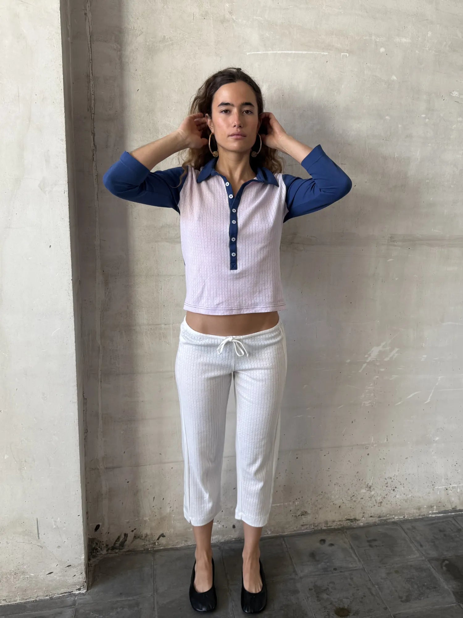 Camellia Blue Shirt