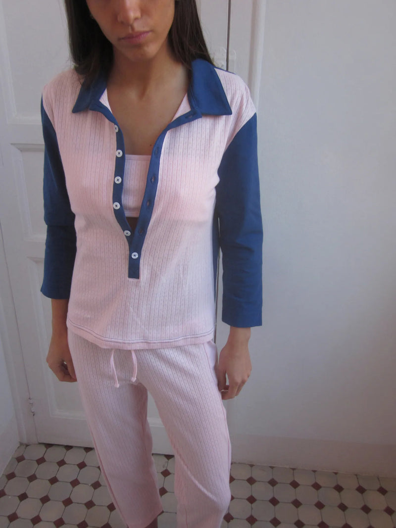 Camellia Blue Shirt