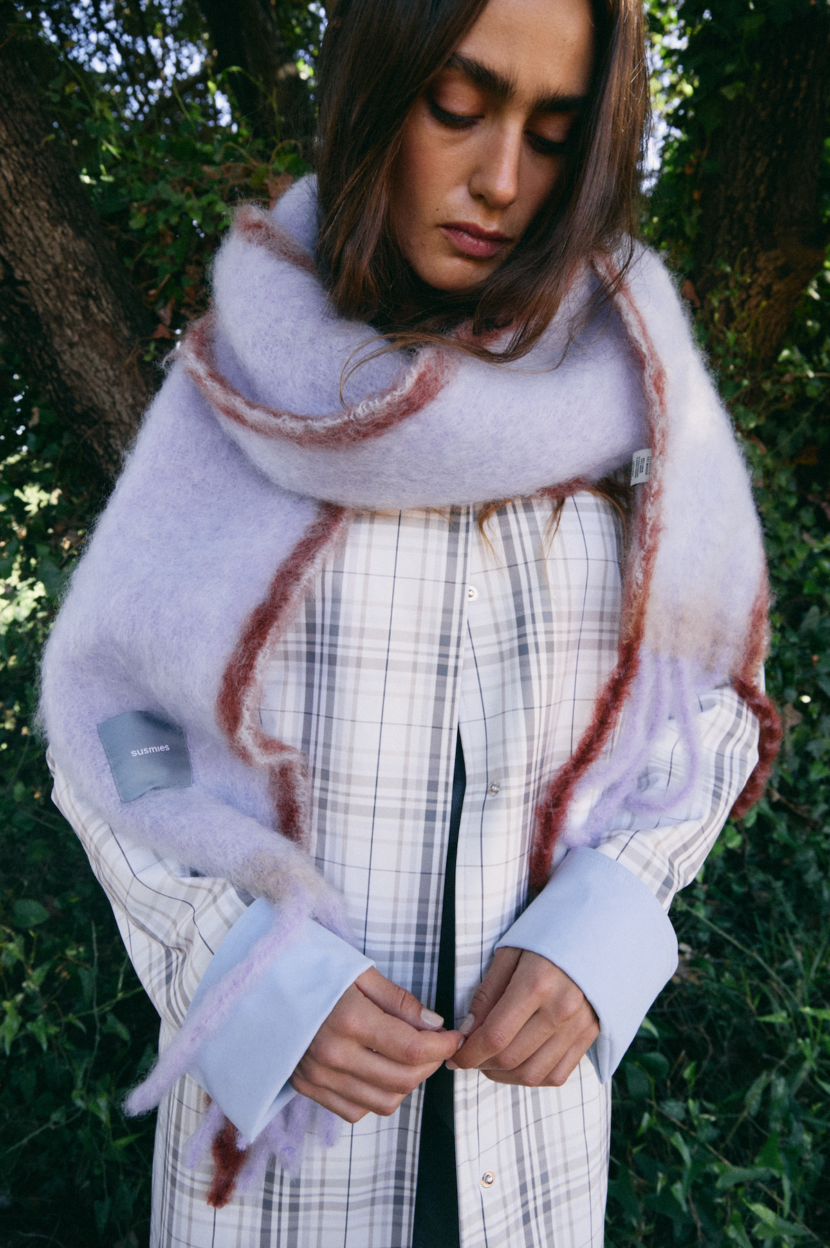 Ivy Lavander Scarf