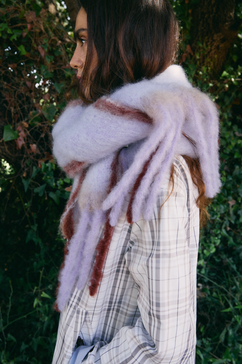 Ivy Lavander Scarf