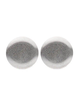 Carol Washed Silver Earrings