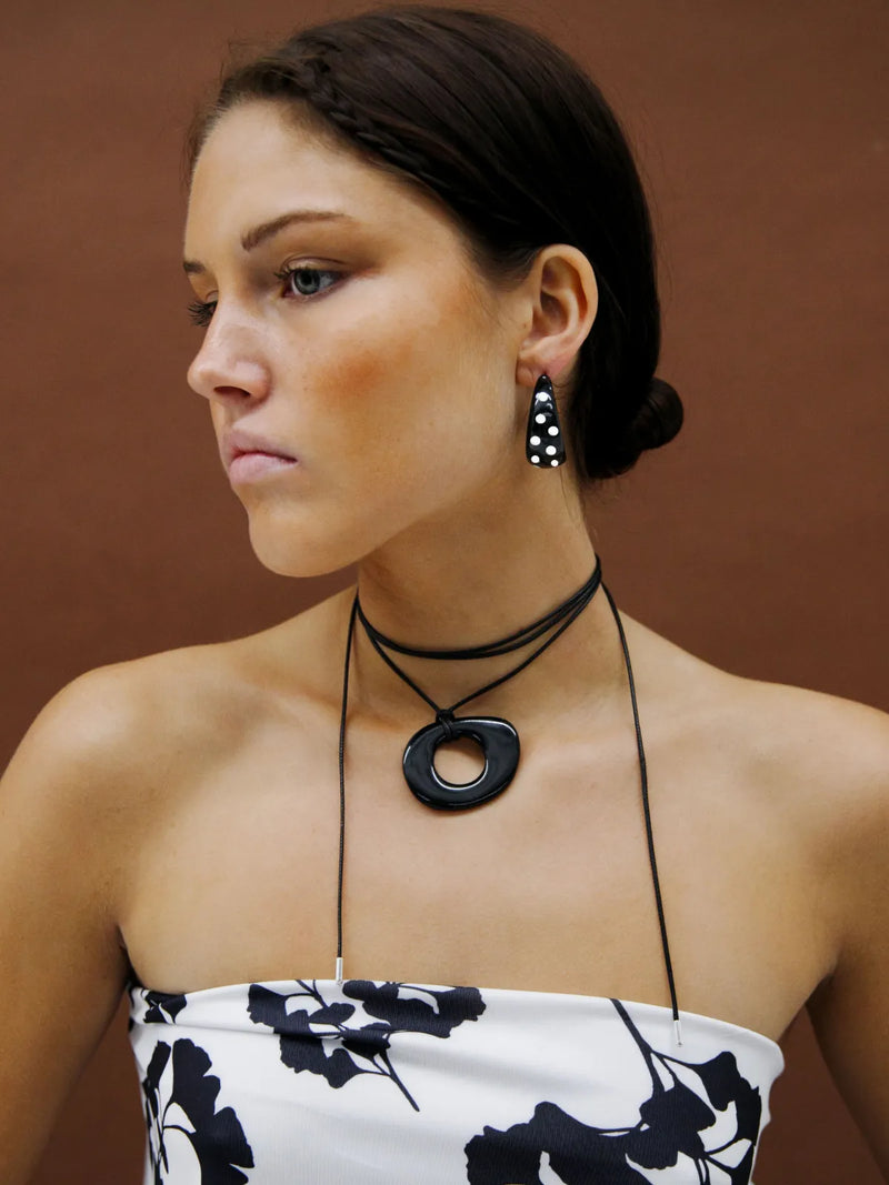 Catalina Black Necklace