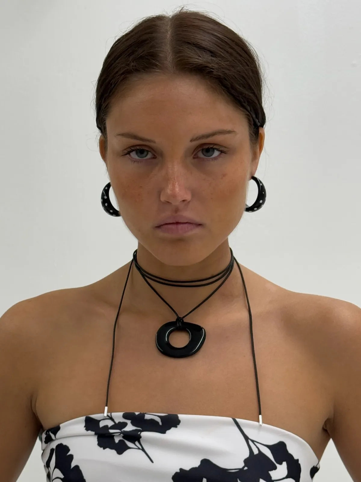 Catalina Black Necklace
