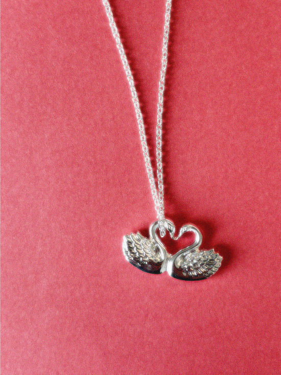 Cisne Silver Collana