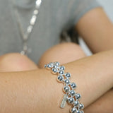 Clover Silver Bracelet