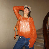 Brandy & Margo Sweater - Orange