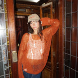 Brandy & Margo Sweater - Orange